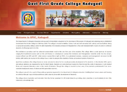 Government First Grade College, Kadugudi