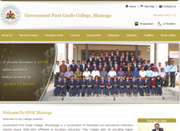 Government First Grade College, Shimoga